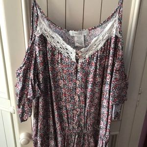 love, Fire floral dress